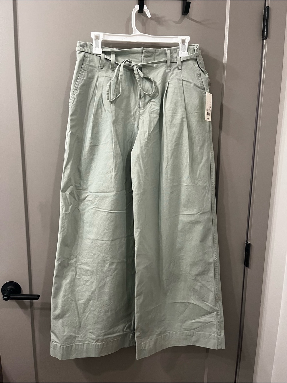 a new day Sage Green Wide Leg Drawstring Pants